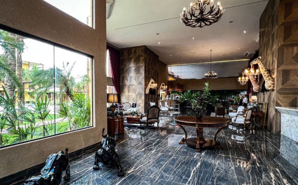 Acomodações do Wakanda Hotel